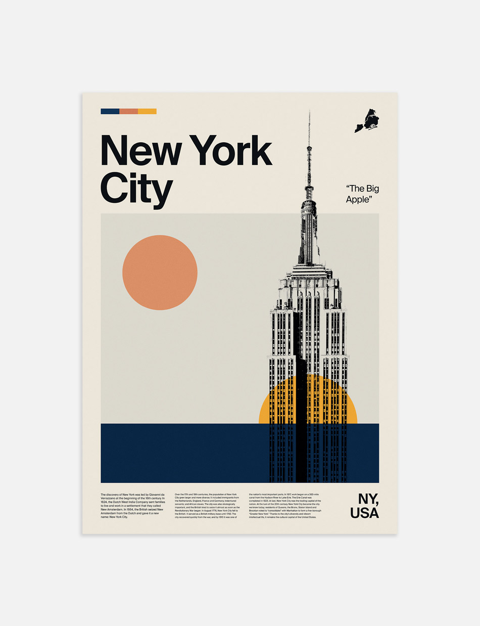 New York City Poster